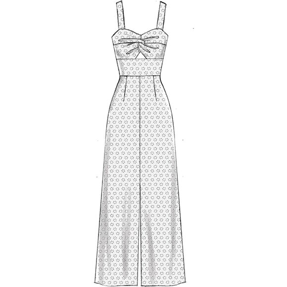 McCalls Sewing Pattern M7954 R10231 Dress Special Occasion Size 4-12 - Picture 10 of 11